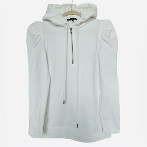 Robert Rodriguez Women’s White Hooded Pullover Size XS